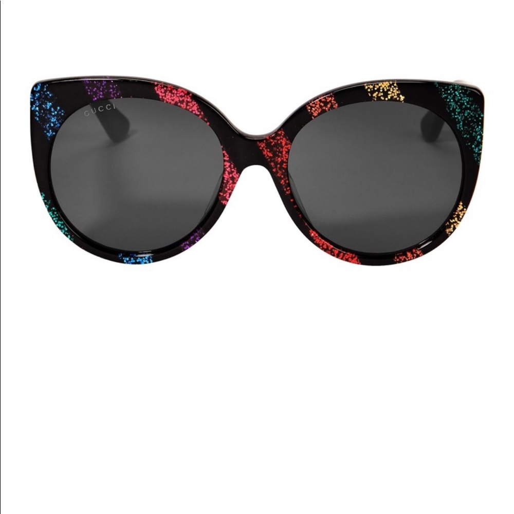 Rainbow Gucci sunglasses
